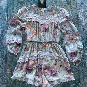 Floral romper